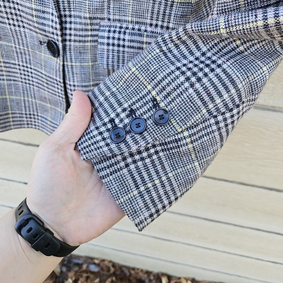 Isabel Marant Celeigh check double breasted blazer size FR 40 US 8 - Picture 4 of 11